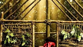 Primitive Mud Hut Build