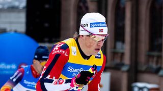 Winter Olympics star Klaebo taken to hospital after crashing in World Cup sprint race