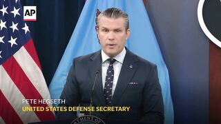 Pete Hegseth says Iran's Mojtaba Khamenei is 'likely disfigured'.