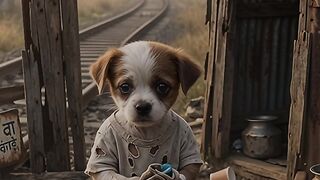 Thrown Out but Not Broken The Courage of a Poor Puppy