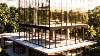 Tropical Glass Villa Build