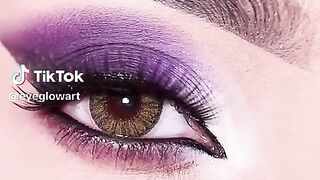 Purple Eyes Makeover