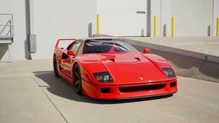 Red ferrari cinematic