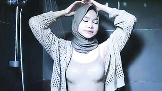 soaking wet