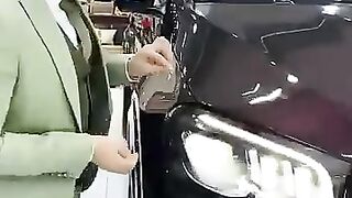 Zamzam Electronics me New dancing Car le li ???? BMW _zamzam _zamzamelectronics _dubaicars _new _Funny