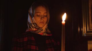 Woman - a woman and a lighted candle | Trending HD Video