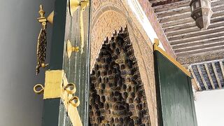 intricate islamic architecture in morocco | Professional HD Video