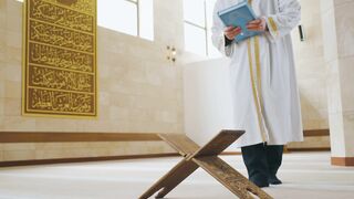 ALIEN STAGE the Art Book Deluxe Edition - a man carrying a quran book | Trending HD Video