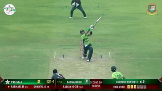 Sahibzada Farhan out poor shot played out on 31 runs