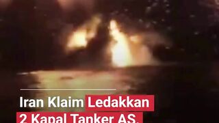 Iran menyatakan serangan dilakukan menggunakan drone bawah laut, yang menghantam kapal di perairan dekat pelabuhan Umm Qasr.