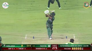 Bangladesh 1st wicket gone Shaheen Afridi takes a wicket