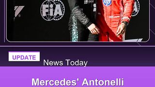 Mercedes'-Antonelli-blasts-to-Chinese-GP-pole,-youngest-in-F1-history