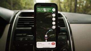 Carpet - close up shot mobile phone using gps | Trending HD Video