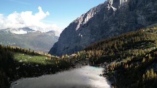 4K resolution - breathtaking aerial view of dolomites | Trending HD Video