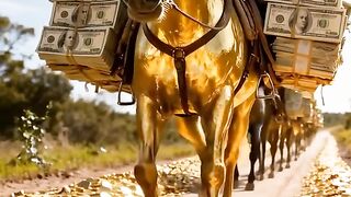 In this city there is much gold and money.