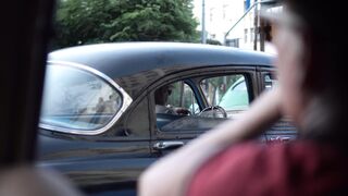 Carrefour - vintage cars out in the street | Trending HD Video
