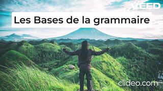 Les Base de la grammaire