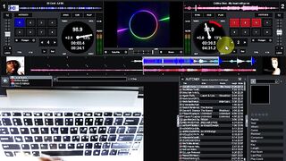 How To Transition on Laptop using Virtual Dj ( keyboard mapping as a controller)  #tutorial #djlessons #foryou #foryoupage #djdongenius