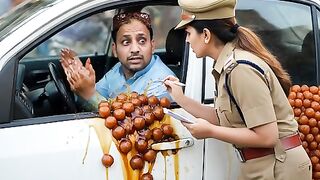 Challan car#traficpolice