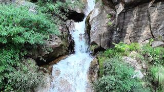 4K resolution - stunning aerial view of taghan waterfall | Trending HD Video 2