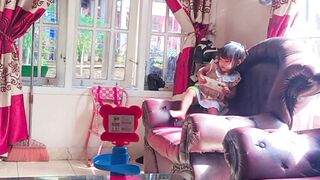 It's quiet, this house is quiet, ma'am, she's no longer there in the living room, sitting and telling stories, only memories left ????????????????