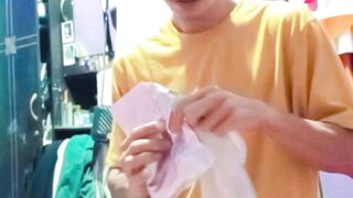 Watch it until the end, guys. Milk for children is also good for fishing too ????????????????