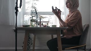 The Bold and the Beautiful - a woman putting makeup on her face | Trending HD Video