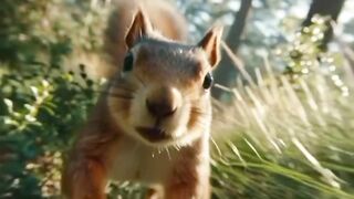 POV: A Squirrel’s Secret Journey Back to the Forest ????️????