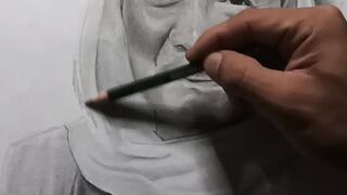 Painting Islamic figures
