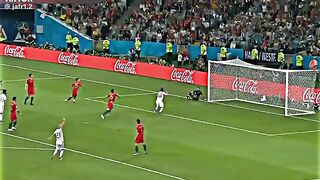 اقوى لحظات لمباراة اسبانيا وبرتغال