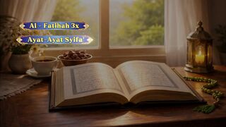 Daily Dhikr & Prayers for the Month of Ramadan | Al-Fatihah, Ayat Syifa, Sholawat Syifa & Nariyah