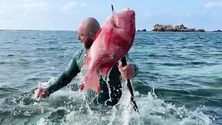 My usual lunch in the Seychelles ????