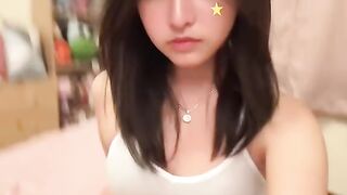 Cute Girl's Energetic Bedroom Dance & Lip-Sync!