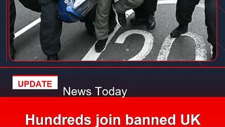 Hundreds-join-banned-UK-pro-Palestinian-march