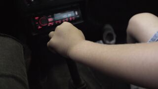 Carpet - child shifting gears in a car interior close up | Trending HD Video