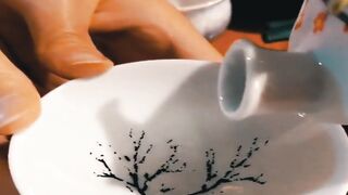 Magic in a Cup! Watch these Japanese Sakura Blossoms Bloom ????