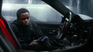 Scarred - man wiping the interiors of a car after washing | Trending HD Video