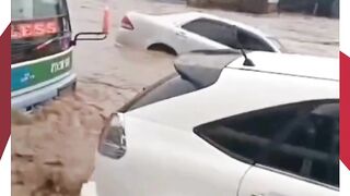 Hari ini, banjir parah melanda Mwanza, Tanzania.