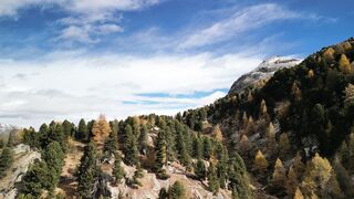 4K resolution - autumn aerial view of swiss alps landscape | Trending HD Video
