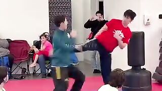 Magnificent footwork