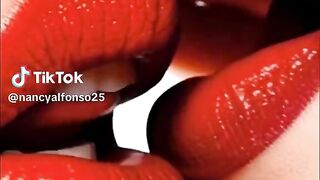 Erotic Lick Lock Hot Kiss