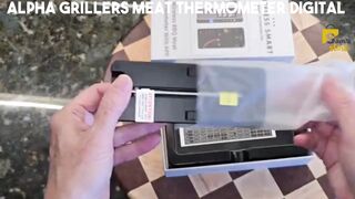 Alpha Grillers Meat Thermometer Digital