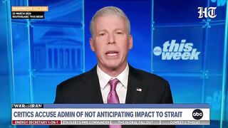 After Launching War, Now US Rushing To End Conflict After Iran 'Destroys' Army_; 'Should End In...'.mp4