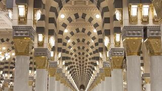 The Wedding People A Novel - people are walking through the large mosque | Trending HD Video