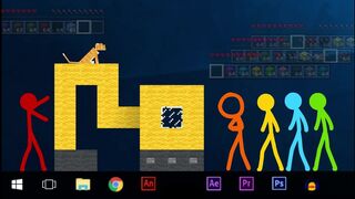 Битва строителей - Анимация против Minecraft Эпизод 2