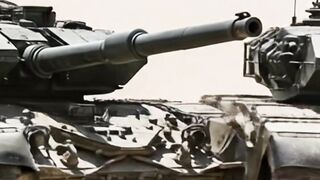 Army tank two attack