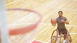 Sport Bike - a man shooting a ball | Trending HD Video