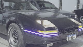 Carpet - a black car parked in a parking lot | Trending HD Video