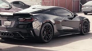 Black corvette cinematic HD