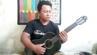 this man of profesional guitar from indonesia